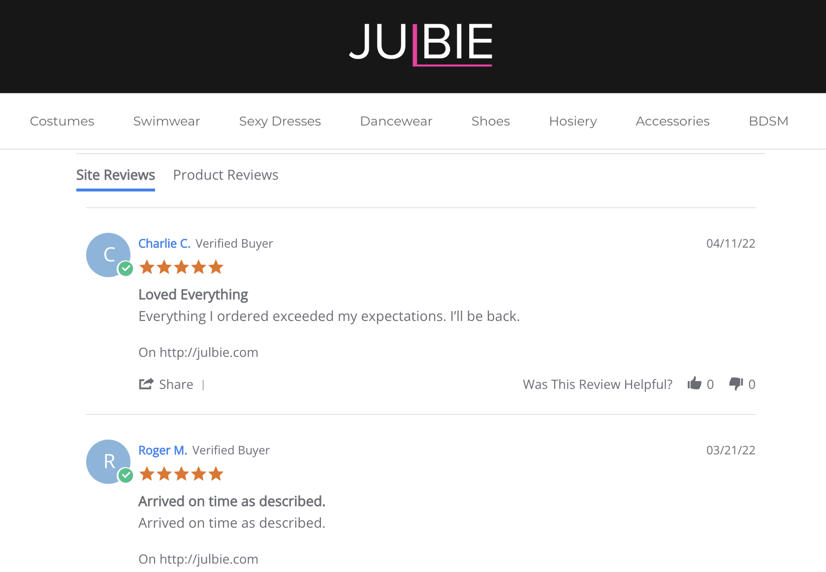 01 Online Reputation Management - Julbie reviews